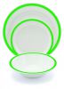 Harfield Polycarbonate Duo Bowls 17.3cm (12 Pack)