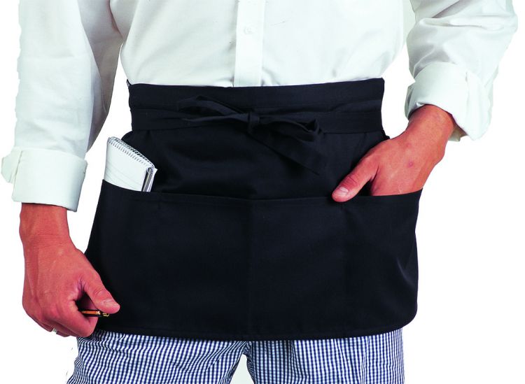 Dennys Black Bistro/Money Pocket Apron